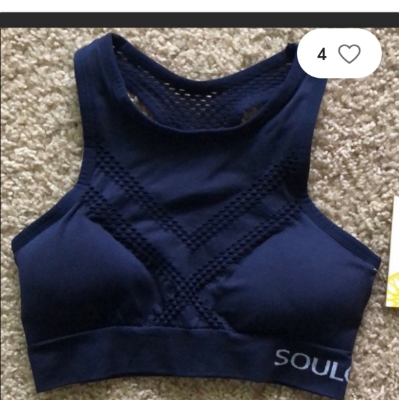 SoulCycle seamless basic bra Navy - Picture 14 of 15